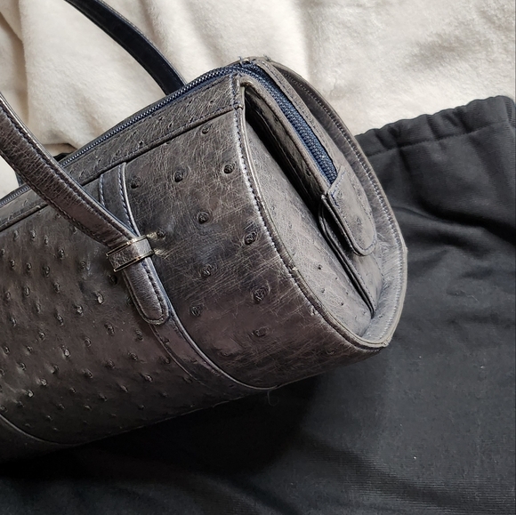 Exotic JRA ostrich bag Authentic - Picture 3 of 12